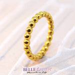 Golden Link Ring in Luxury Gift Box | Belle Fever Personalised Jewellery