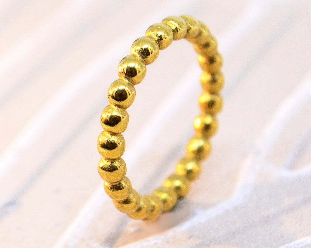 Golden Link Ring in Luxury Gift Box | Belle Fever Personalised Jewellery