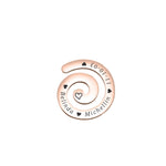 Swirl Charm for Medium 30mm Dream Locket | Belle Fever Personalised Jewellery