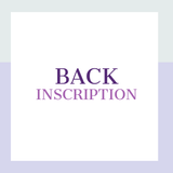 Add TAG Back Inscription (Optional) - Options Variants
