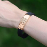 Always Remember Personalised ID Bracelet - Bangles & Bracelets by Belle Fever