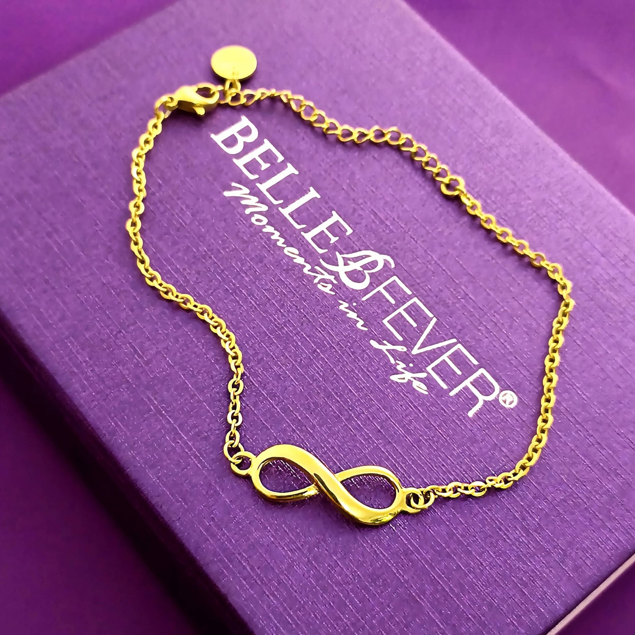 Belle Fever Infinity Bracelet/Anklet - Bangles & Bracelets by Belle Fever