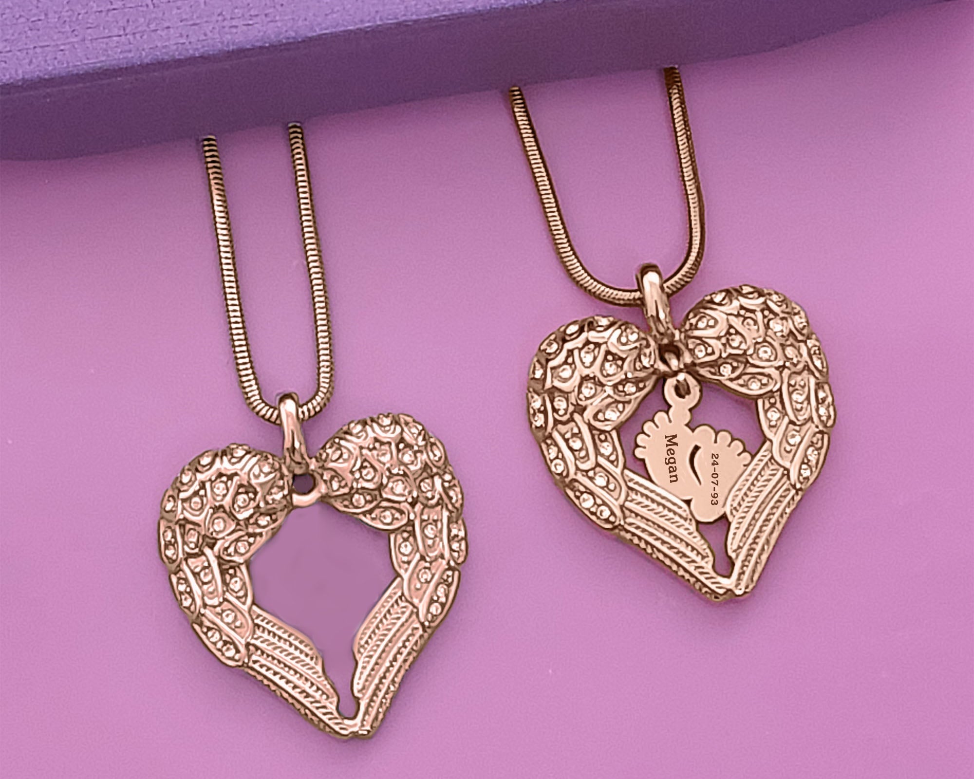 BUY ONE GET ONE Angels Heart Necklace - Deal