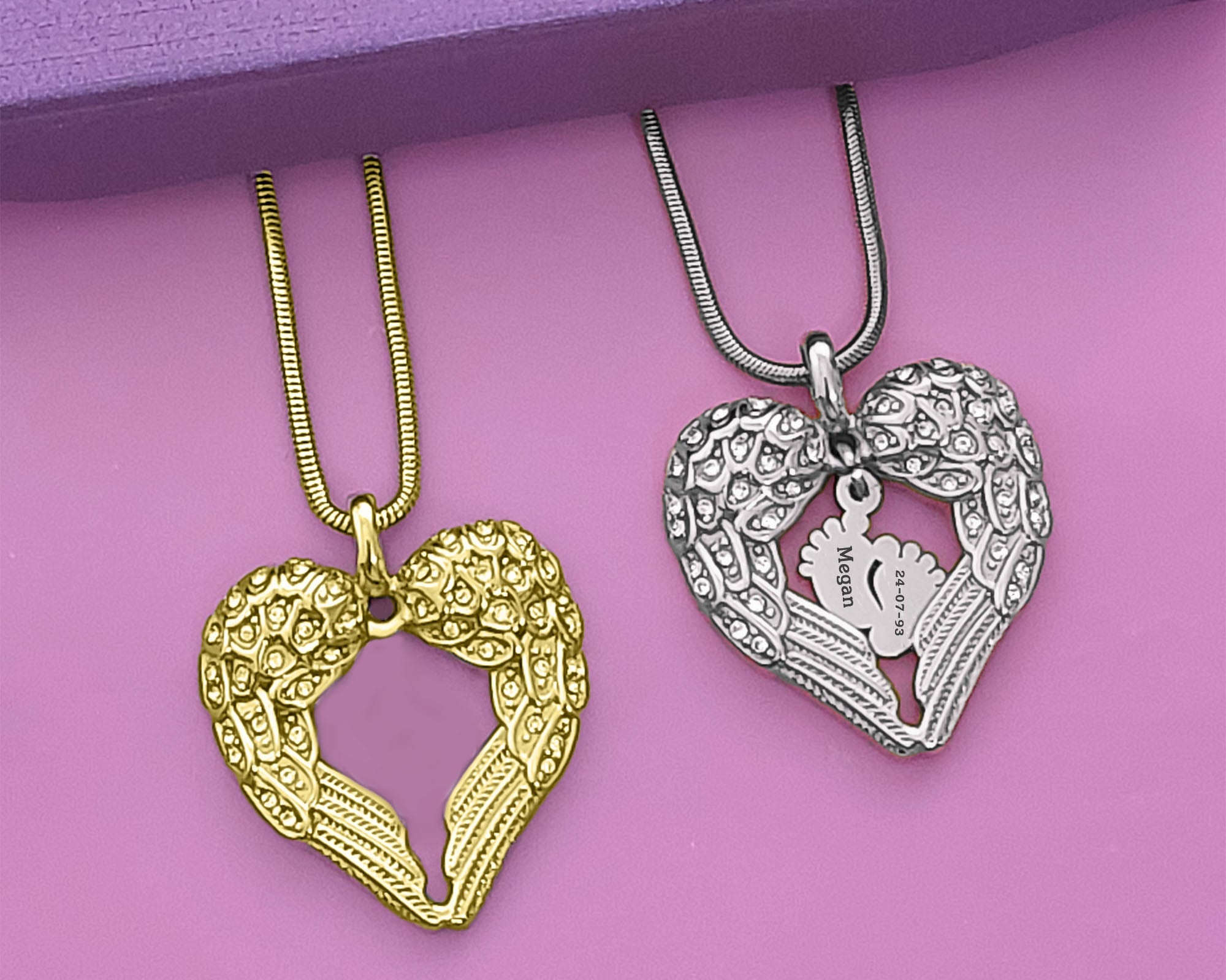 BUY ONE GET ONE Angels Heart Necklace - Deal