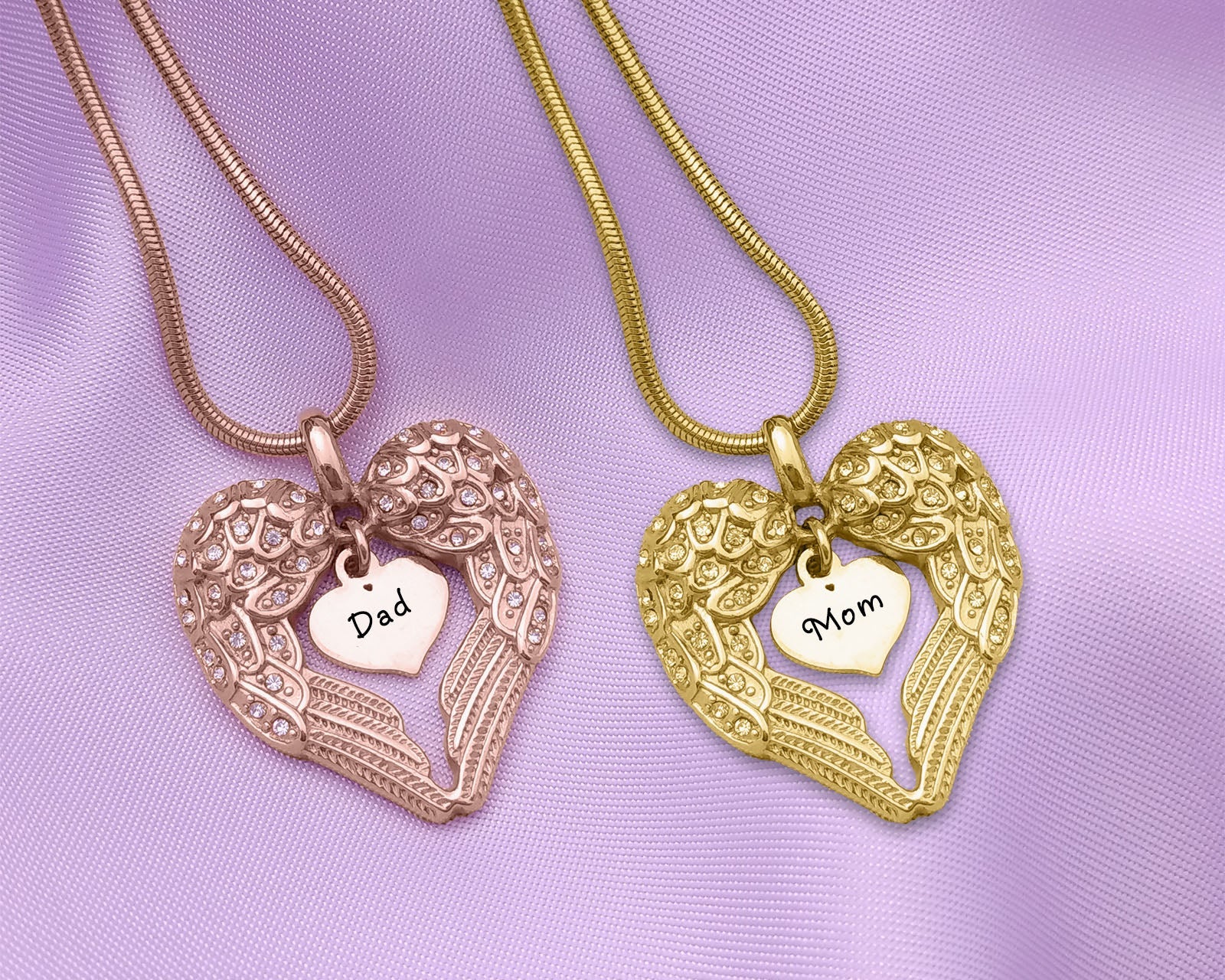 BUY ONE GET ONE Angels Heart Necklace - Deal