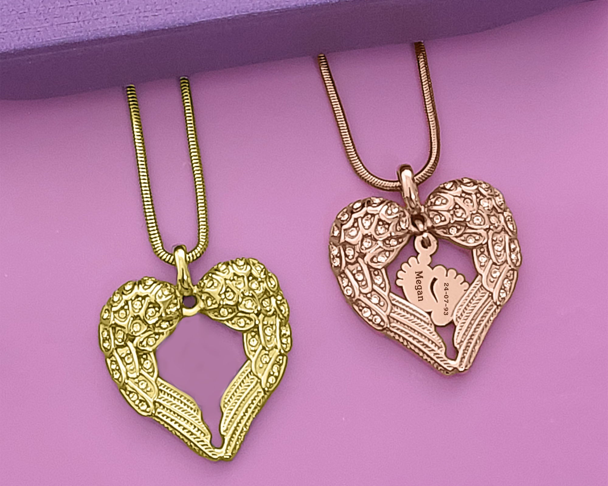 BUY ONE GET ONE Angels Heart Necklace - Deal