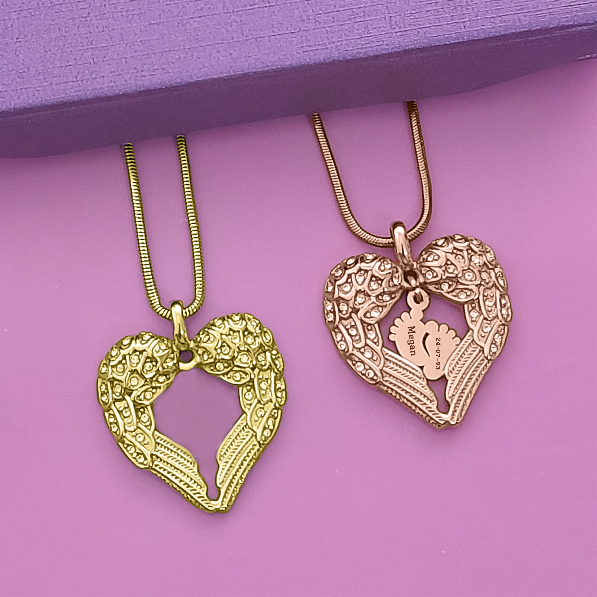 BUY ONE GET ONE Angels Heart Necklace - Deal