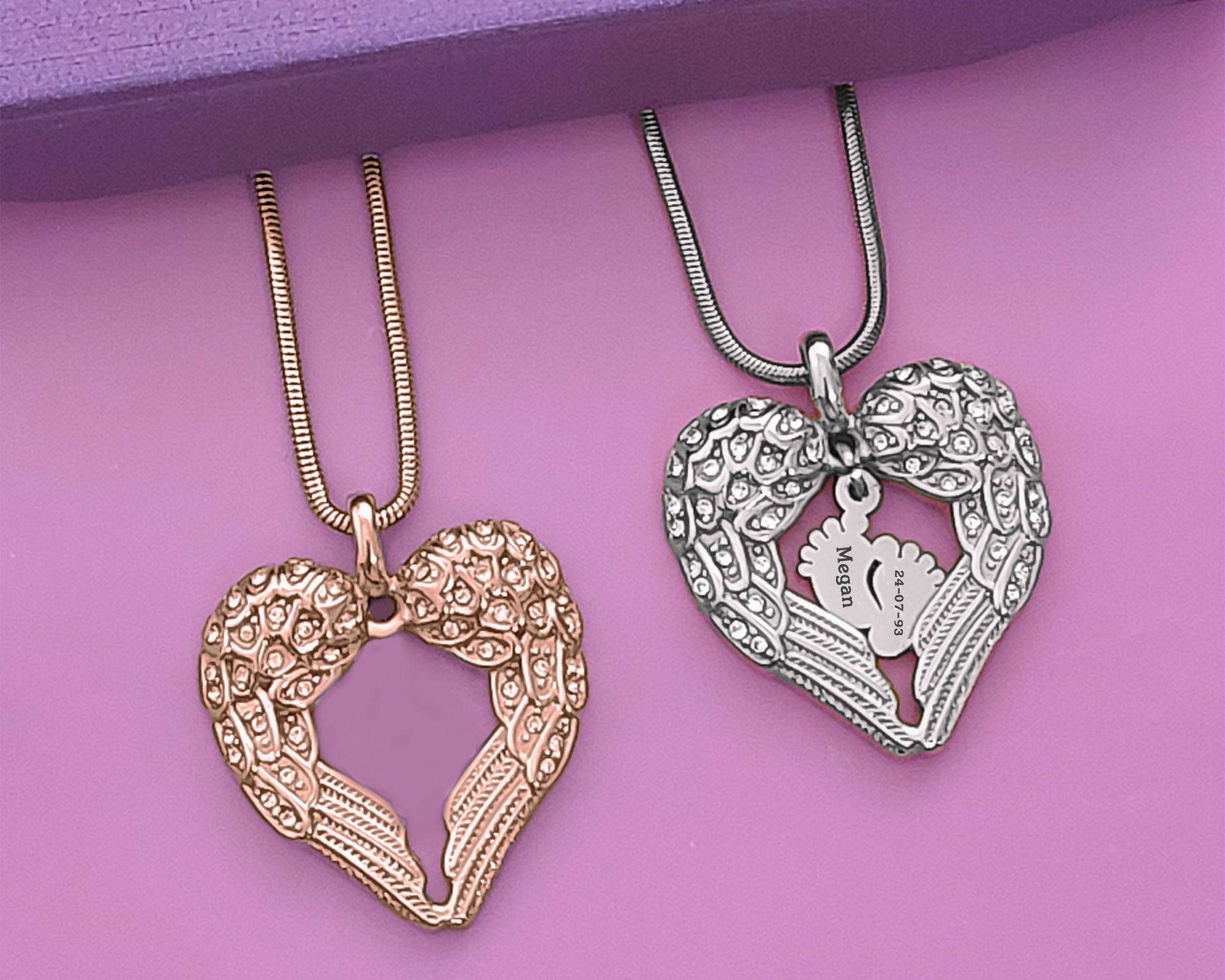 BUY ONE GET ONE Angels Heart Necklace - Deal