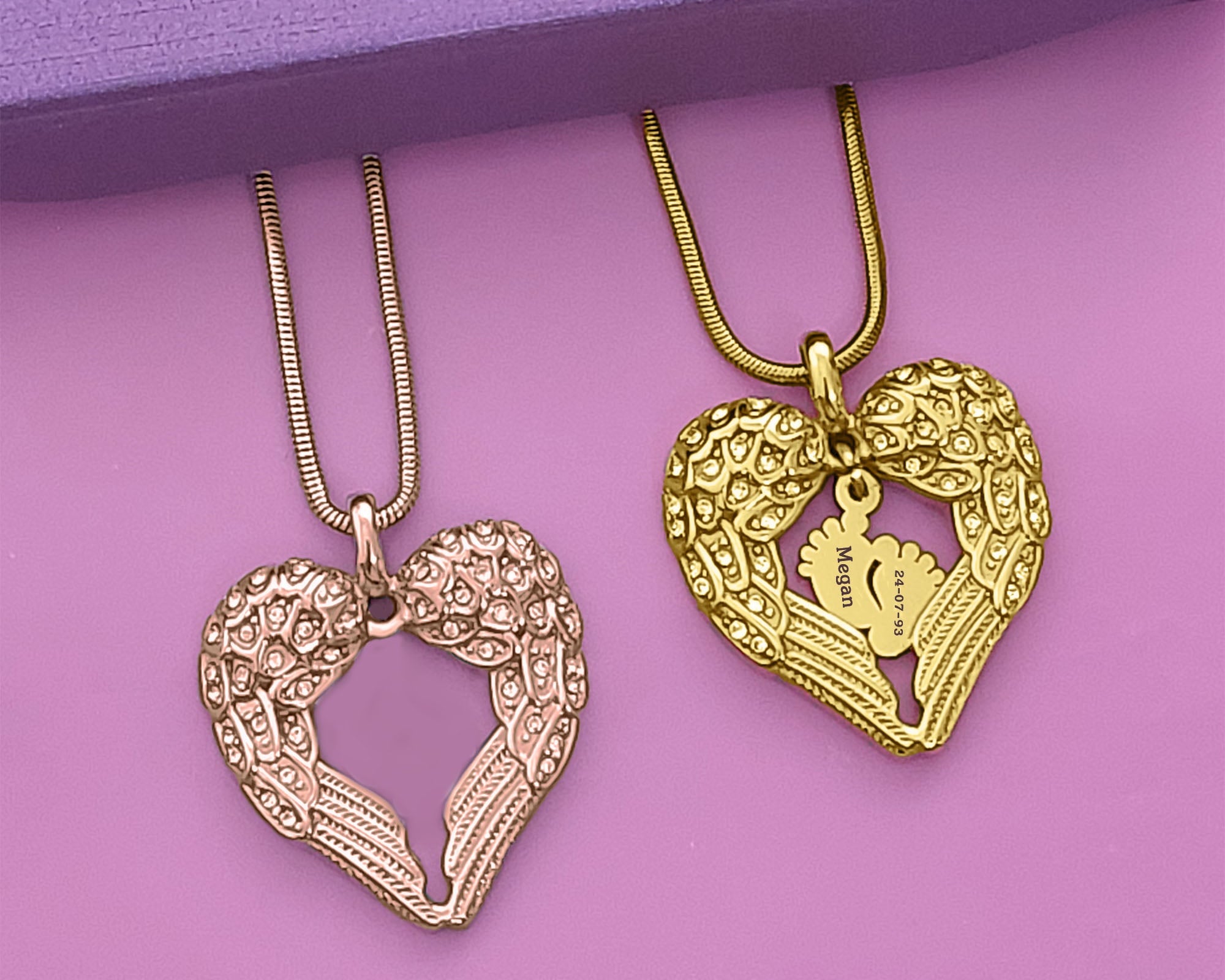 BUY ONE GET ONE Angels Heart Necklace - Deal