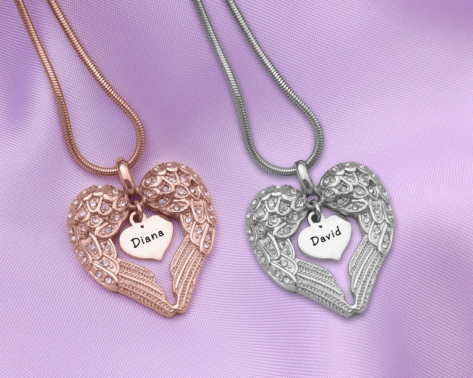 BUY ONE GET ONE Angels Heart Necklace - Deal