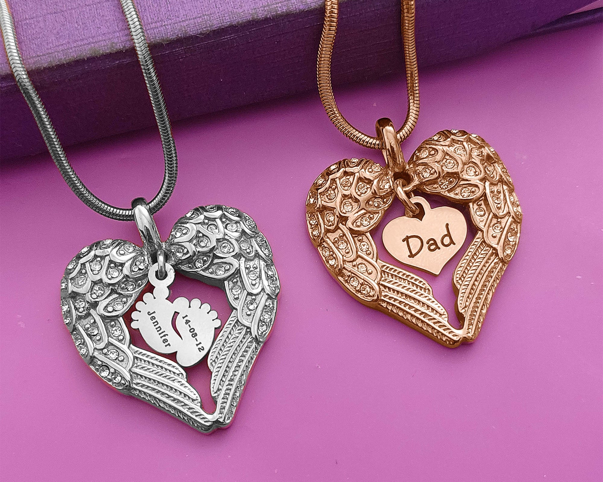 BUY ONE GET ONE Angels Heart Necklace - Deal