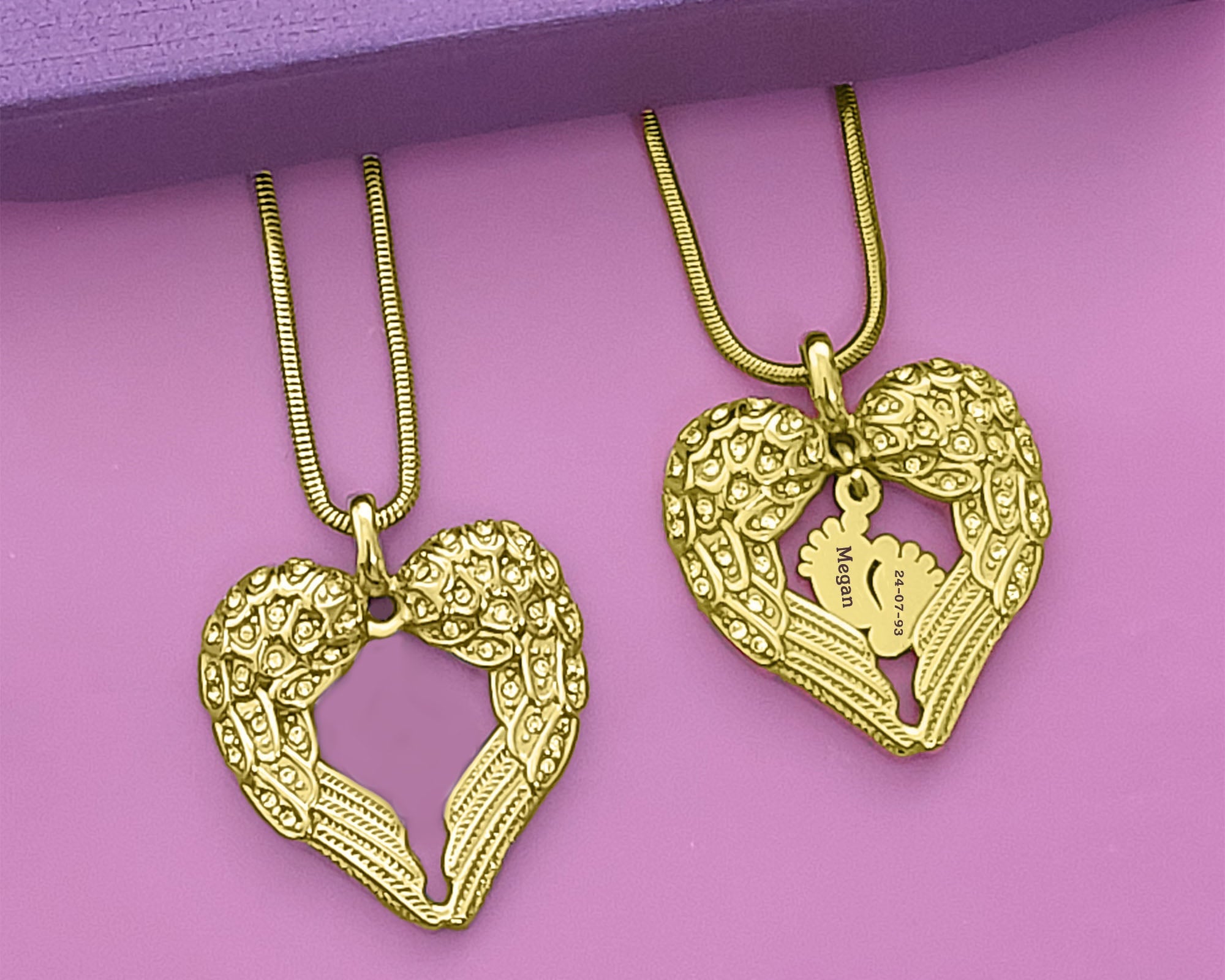 BUY ONE GET ONE Angels Heart Necklace - Deal