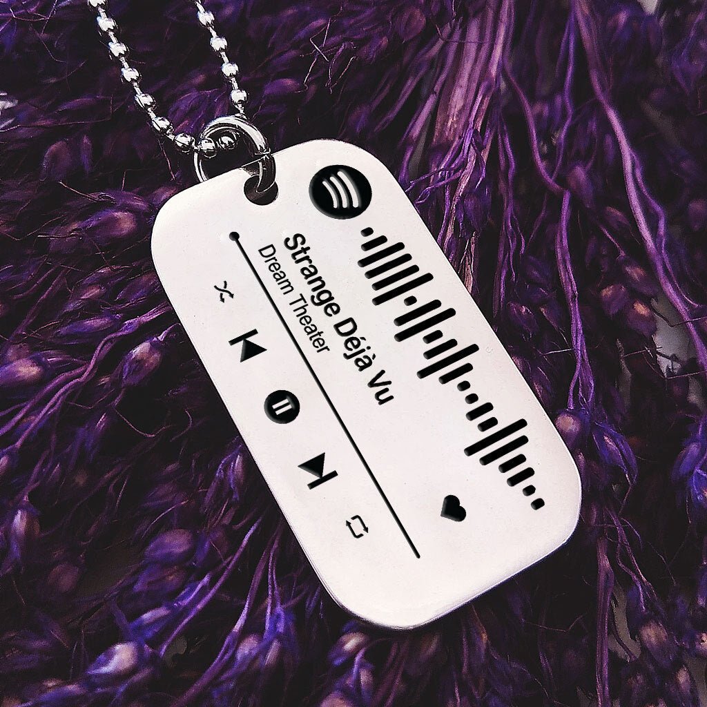 BUY ONE GET ONE FREE Personalised Music Tag - Music Tags by Belle Fever