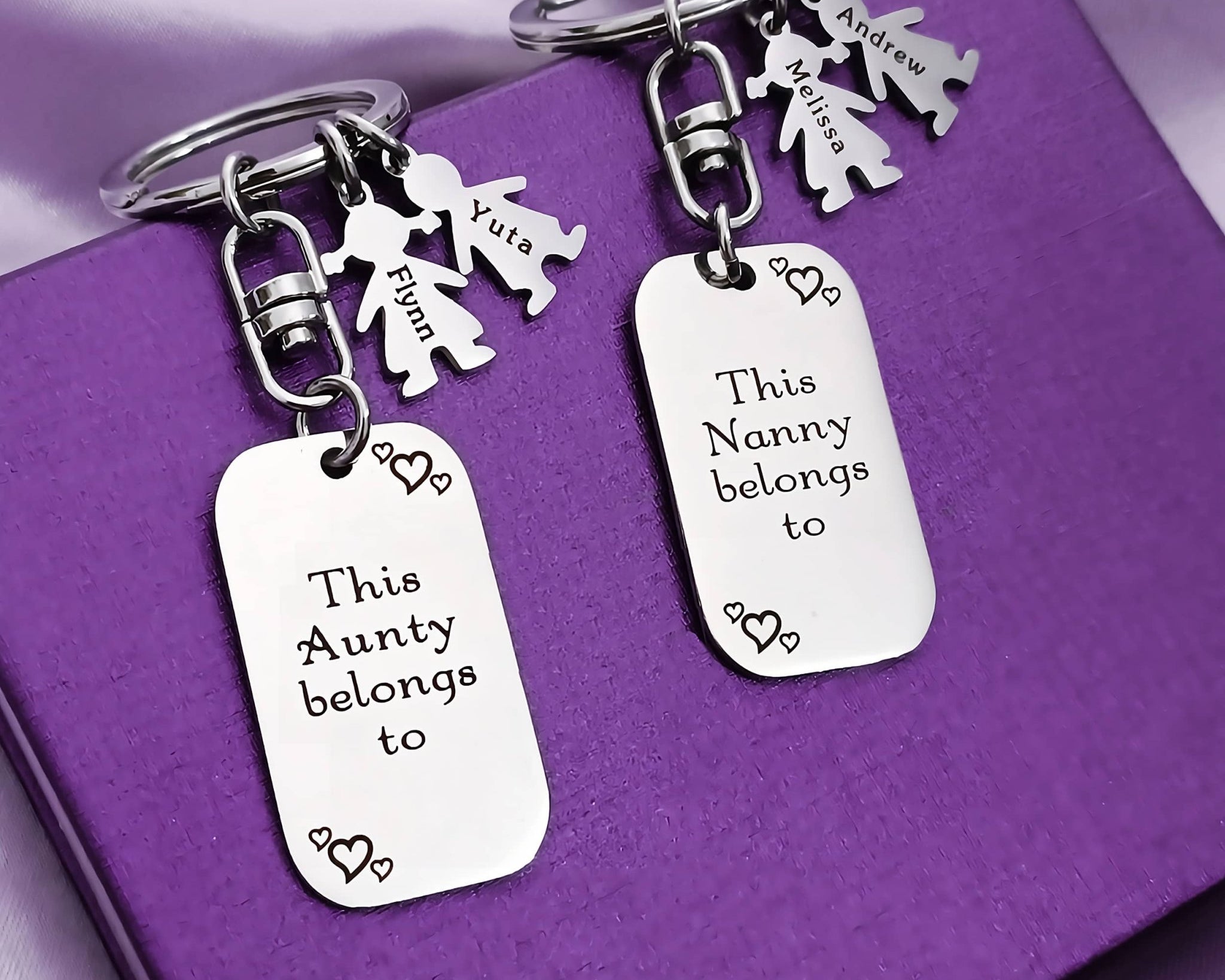 BUY ONE GET ONE Kids Love Keyring Tag - Deal