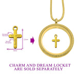Cross Charm for Dream Locket - Floating Dream Lockets by Belle Fever