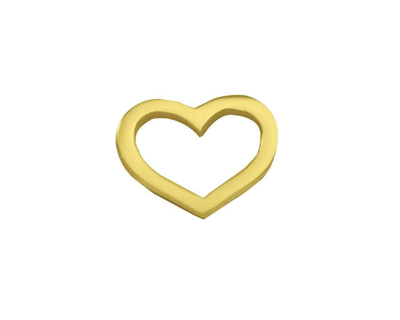 Cut Out Heart Charm for Dream Locket - Floating Dream Lockets by Belle Fever