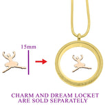 Dancer Charm for Dream Locket - Floating Dream Lockets by Belle Fever