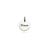 Disc Charm 17mm SILVER - Options Variants