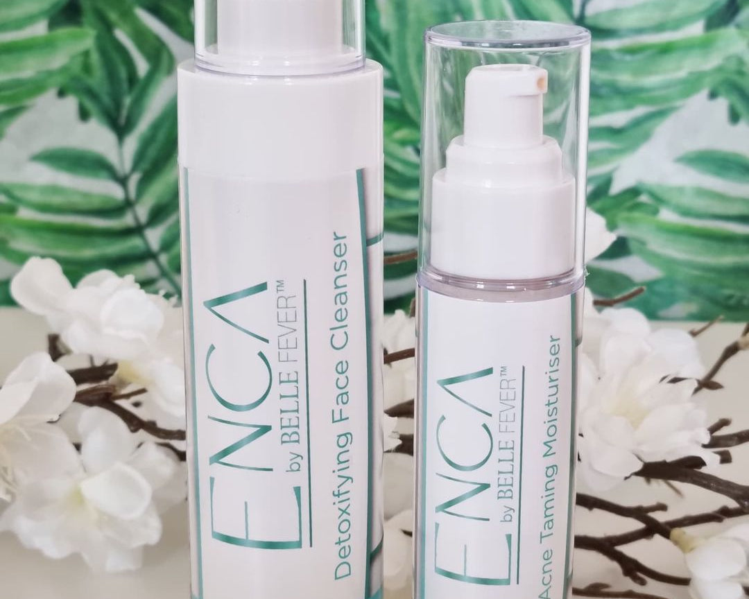 Enca Acne Clearing Set - Cleanser 100ml & Moisturiser 50ml - Enca Skincare by Belle Fever