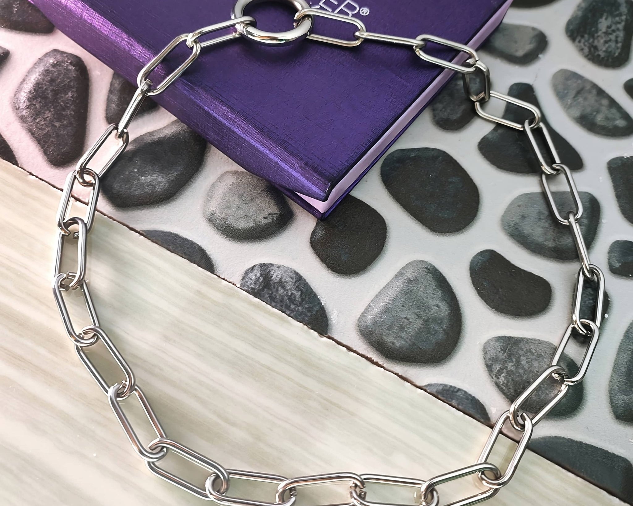 Endless Ties Link Chain Necklace - Endless Ties by Belle Fever