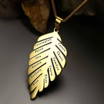 Family Leaf Necklace - Family Tree Necklaces by Belle Fever
