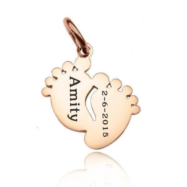 Feet Charm for Keyring - Keyrings by Belle Fever
