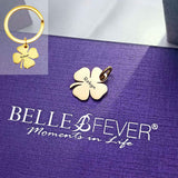Four Leaf Clover Charm for Keyring - Keyrings by Belle Fever