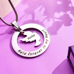 Held Forever Necklace - Memorial & Cremation Jewellery by Belle Fever