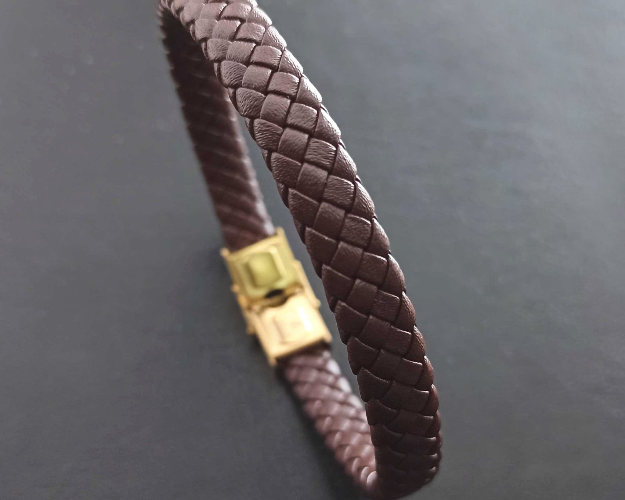 Leather Bracelet (Bracelet Only) - Chains by Belle Fever