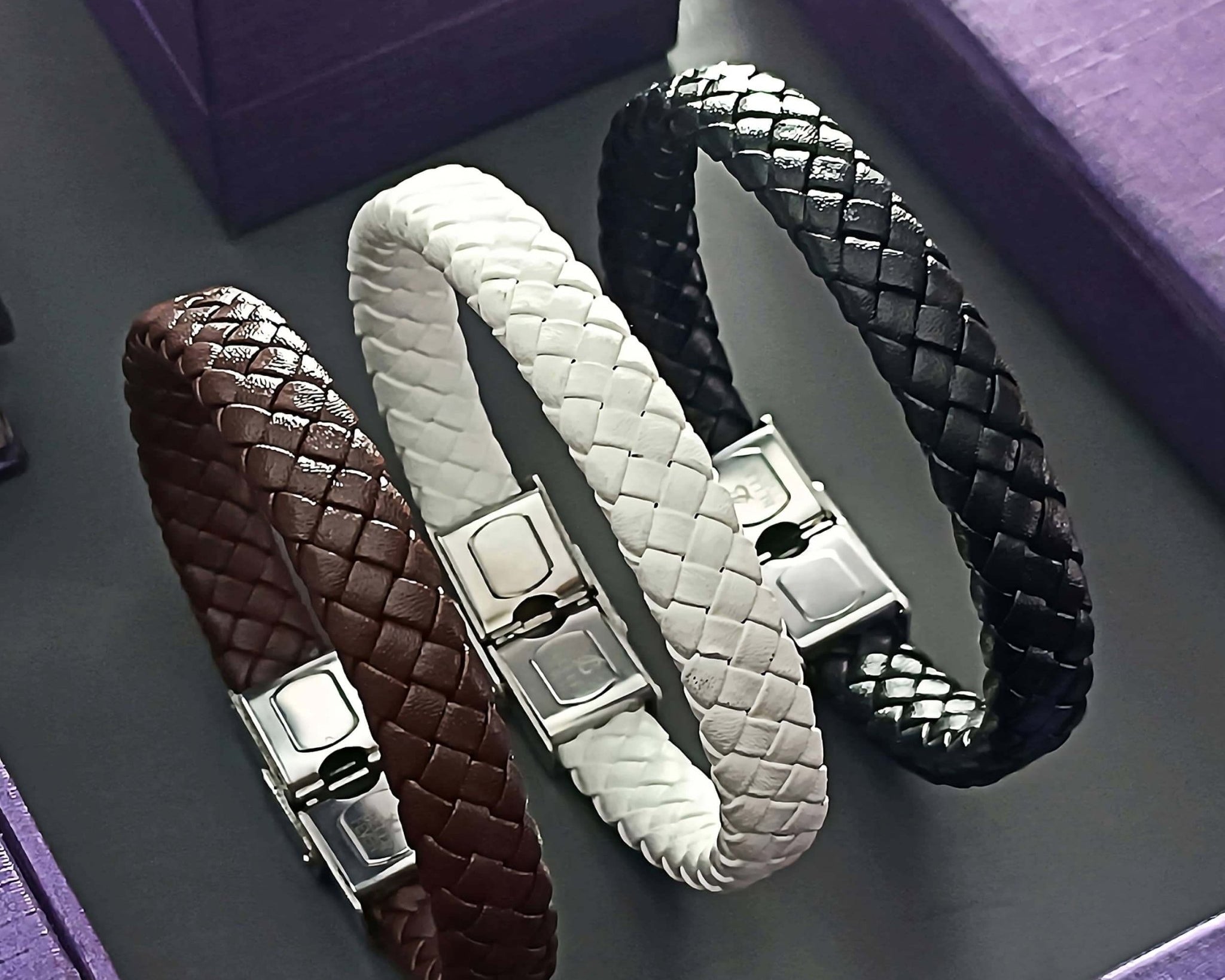 Leather Bracelet (Bracelet Only) - Chains by Belle Fever