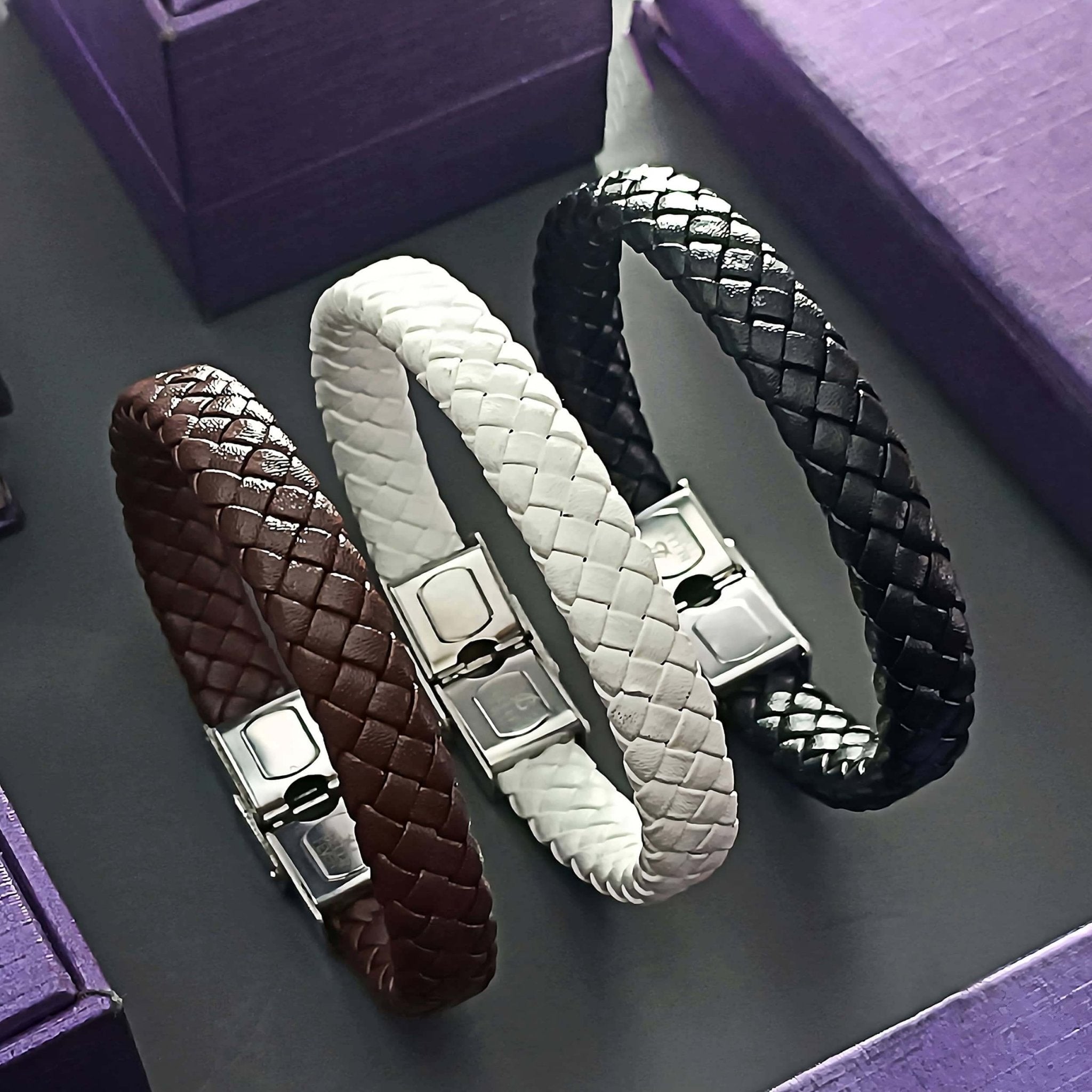 Leather Bracelet (Bracelet Only) - Chains by Belle Fever