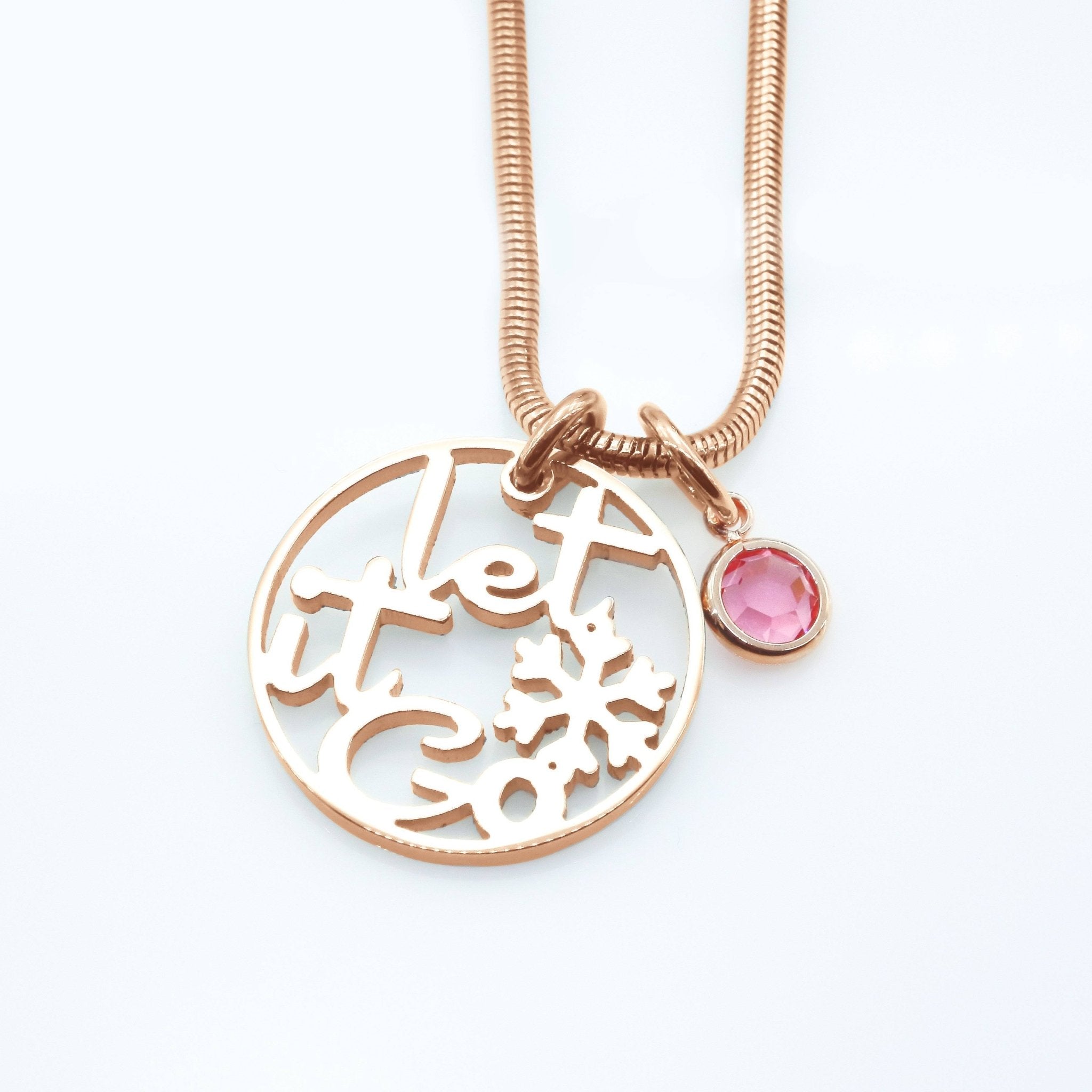 Let it GO Birthstone Necklace - Mothers Jewellery by Belle Fever