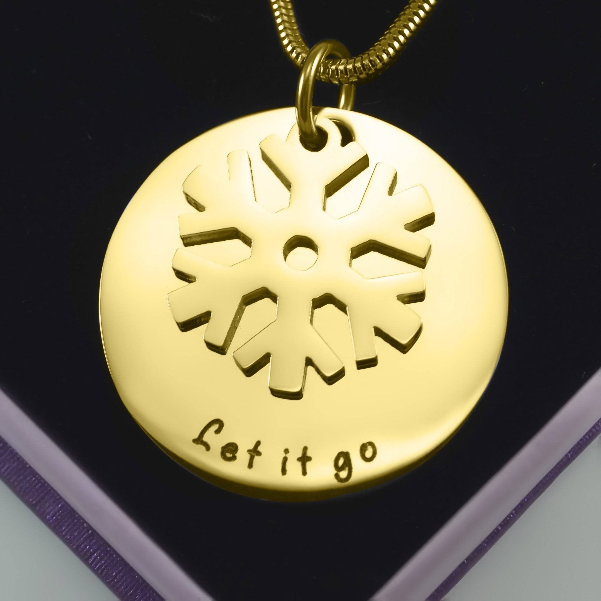 Let it Go Necklace - Mothers Jewellery by Belle Fever