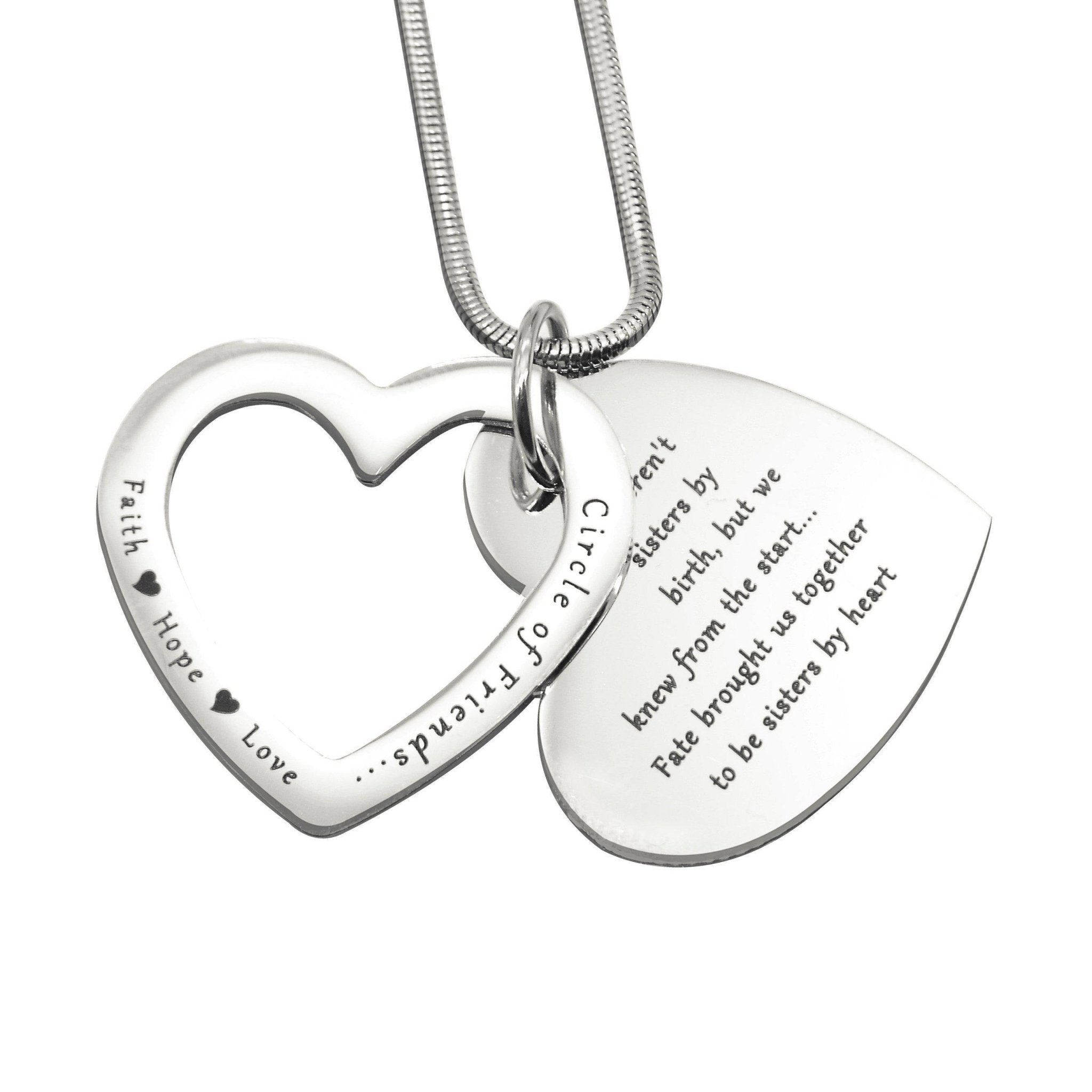 Love Forever Necklace - Memorial & Cremation Jewellery by Belle Fever