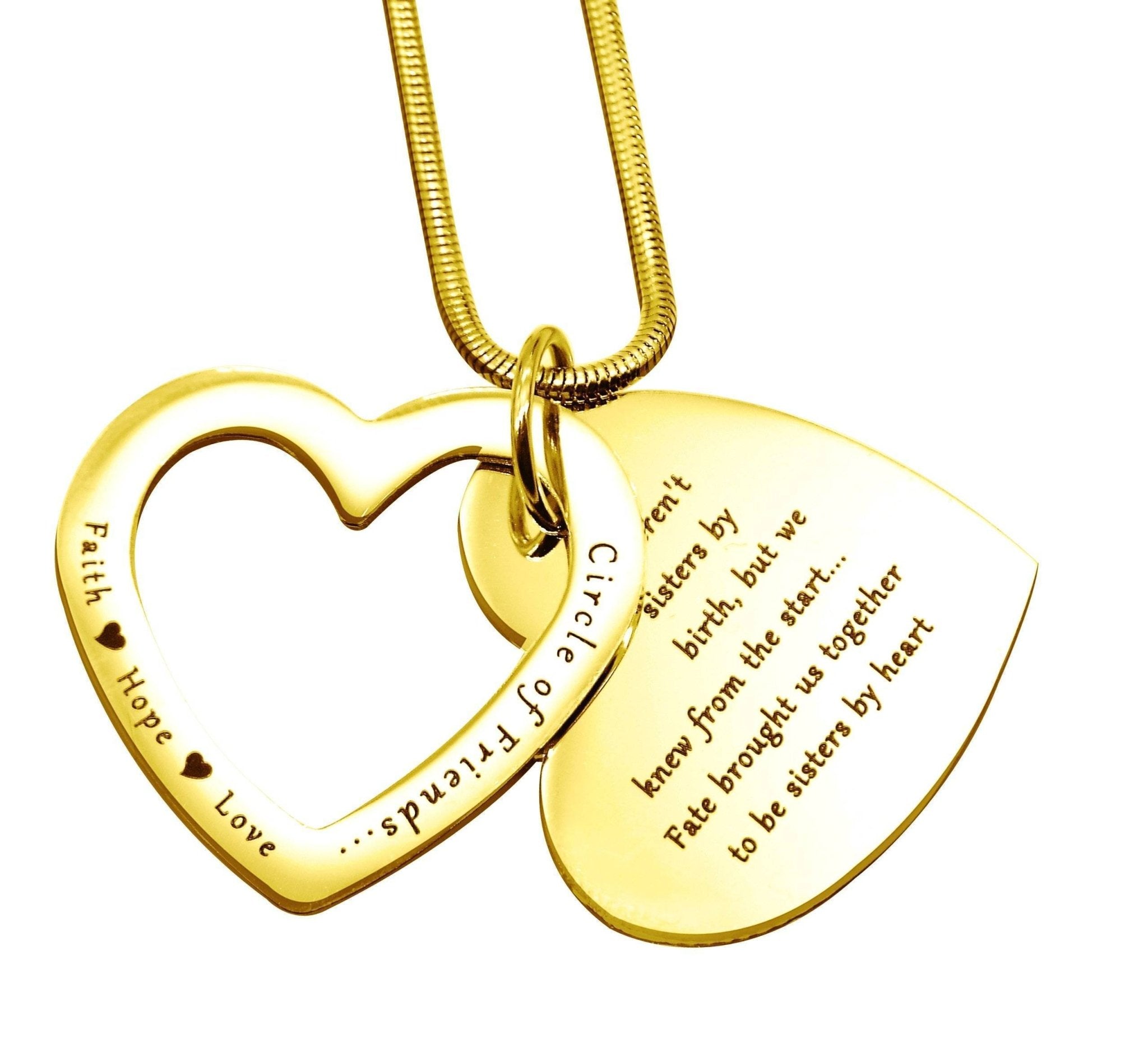 Love Forever Necklace - Memorial & Cremation Jewellery by Belle Fever