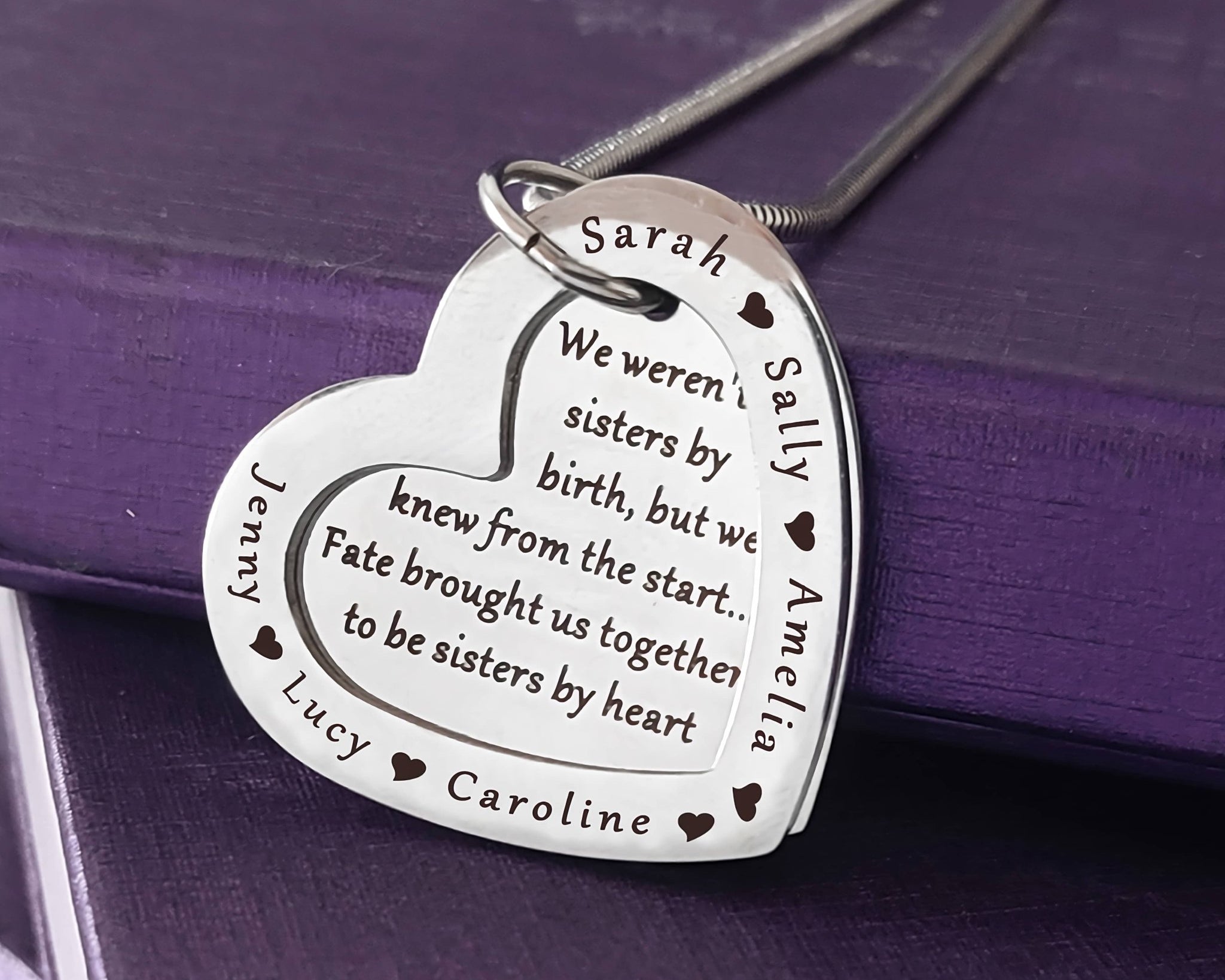 Love Forever Necklace - Memorial & Cremation Jewellery by Belle Fever
