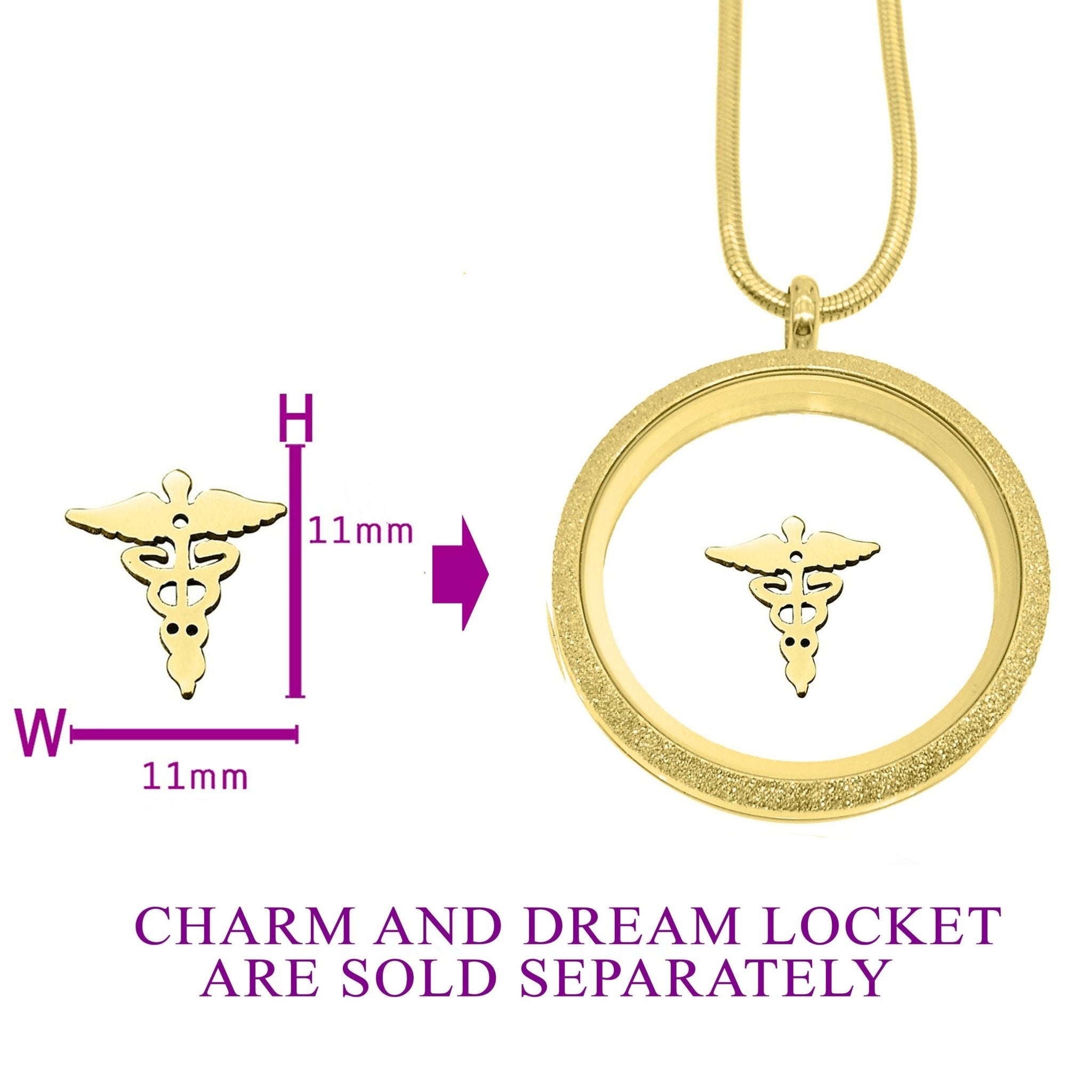 Medical Charm for Dream Locket - Floating Dream Lockets by Belle Fever