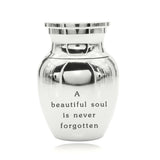 MINI Personalised Keepsake Urn in Luxury Gift Box - Memorial & Cremation Jewellery by Belle Fever