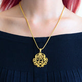 Monogram Personalised Necklace - Name Necklaces by Belle Fever