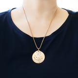 Mother's Disc Necklace - Mothers Jewellery by Belle Fever