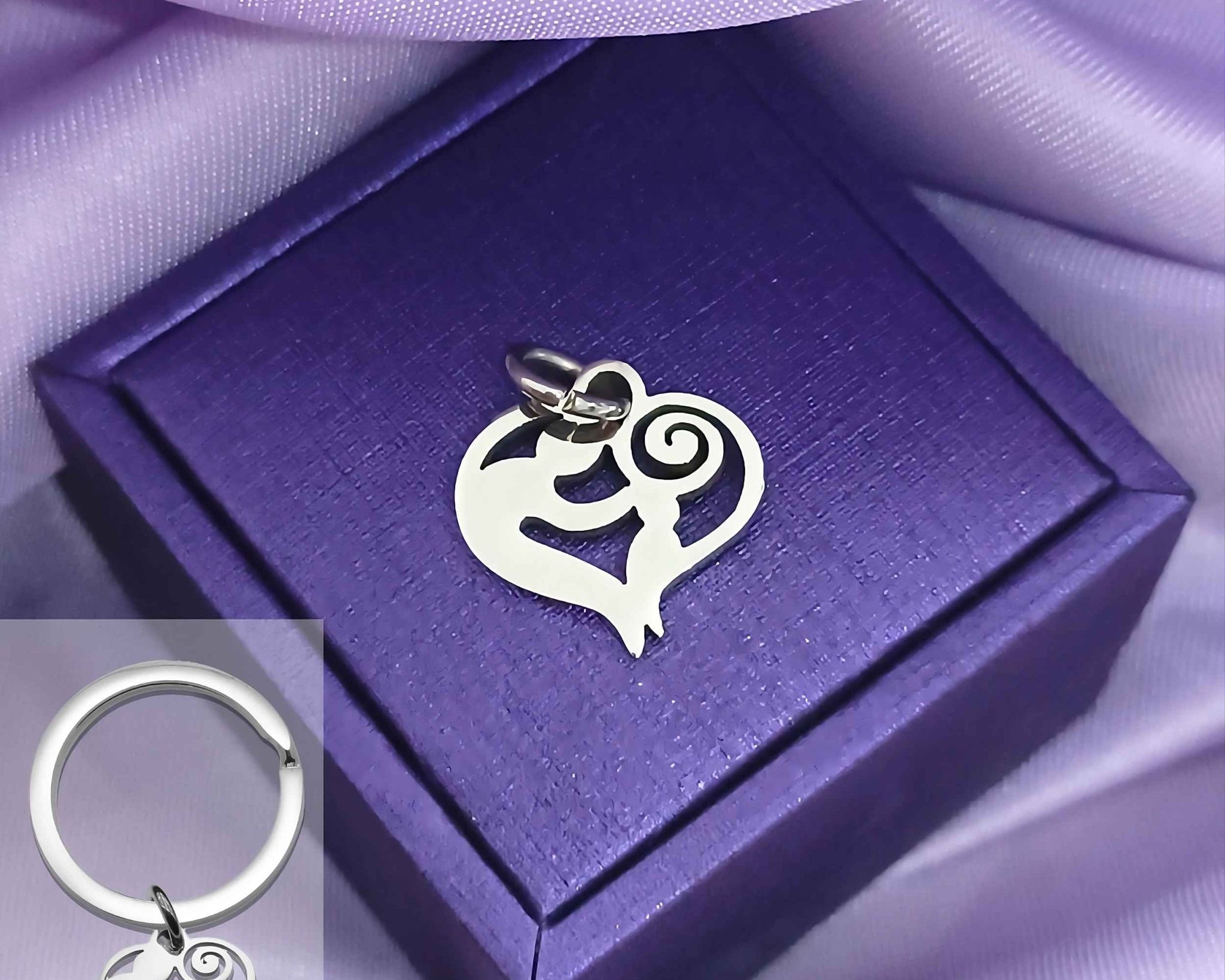 Mothers Love Charm for Keyring - Keyrings by Belle Fever