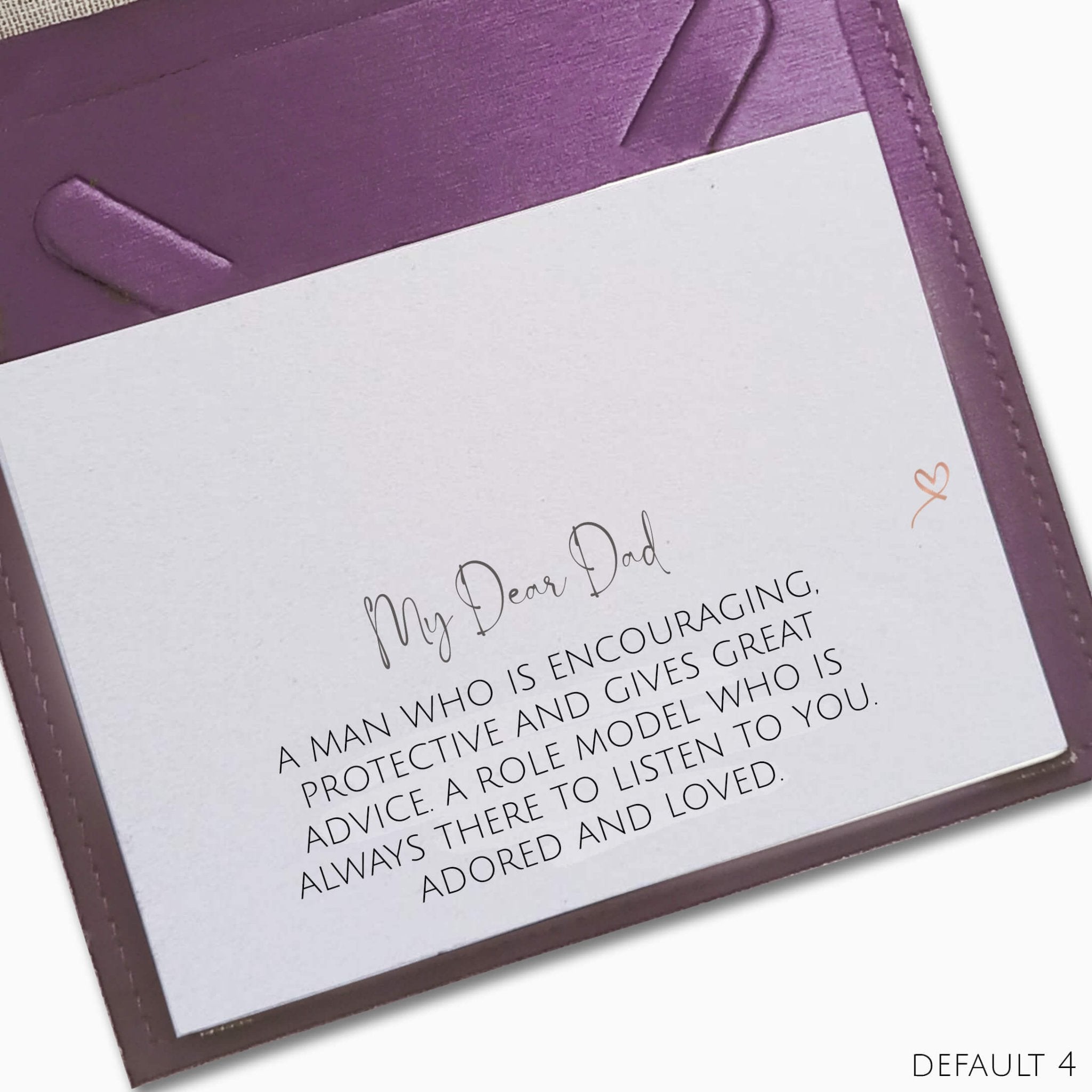 My Dear Dad - Message Card - Message Cards