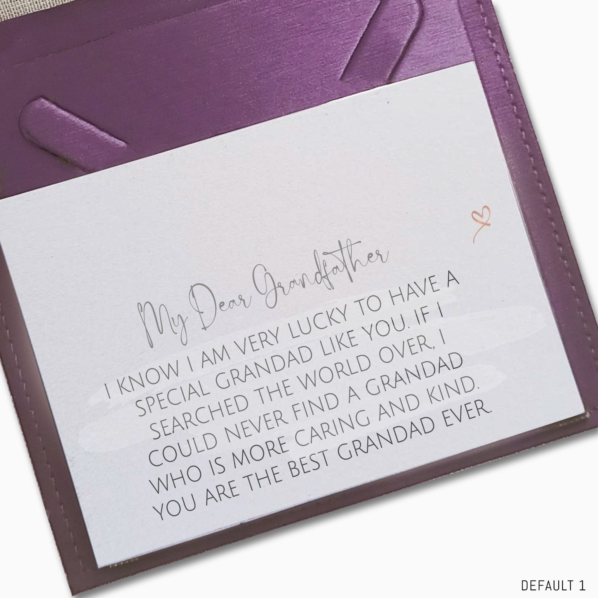 My Dear Grandfather - Message Card - Message Cards