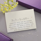 My Dear Grandfather - Message Card - Message Cards