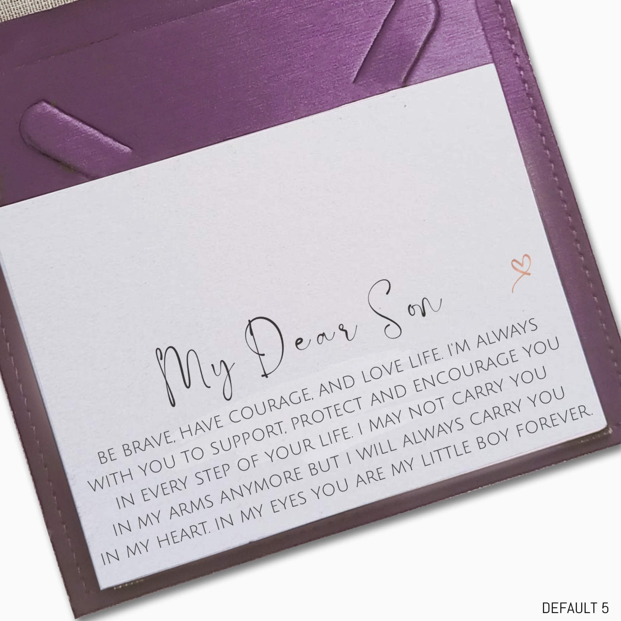 My Dear Son - Message Card - Message Cards