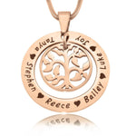 My Family Tree Necklace - Family Tree Necklaces by Belle Fever