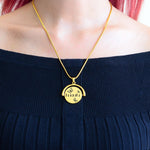 My Secret Spinning Name Necklace - Name Necklaces by Belle Fever
