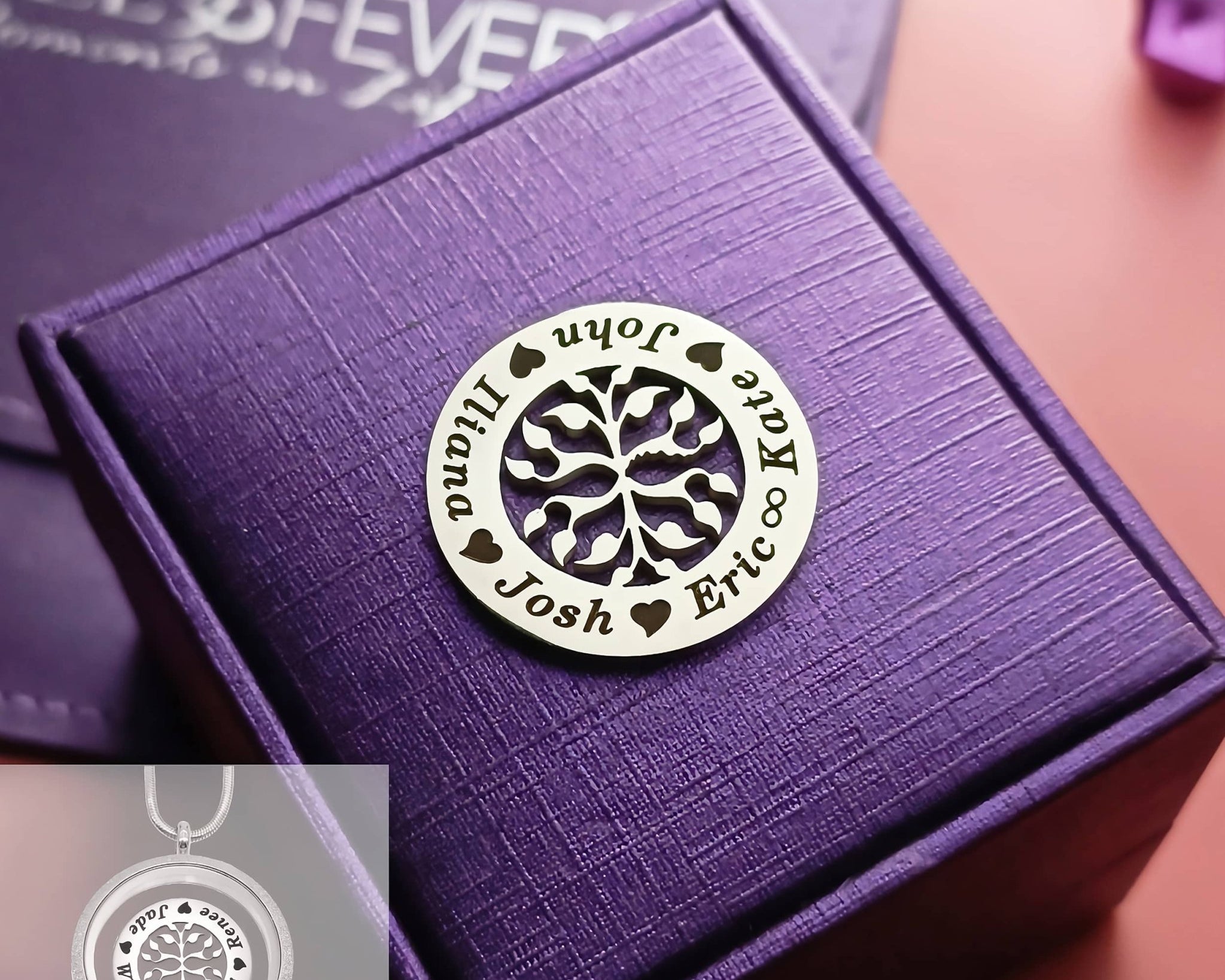 New Family Tree Charm for Dream Locket - Floating Dream Lockets by Belle Fever