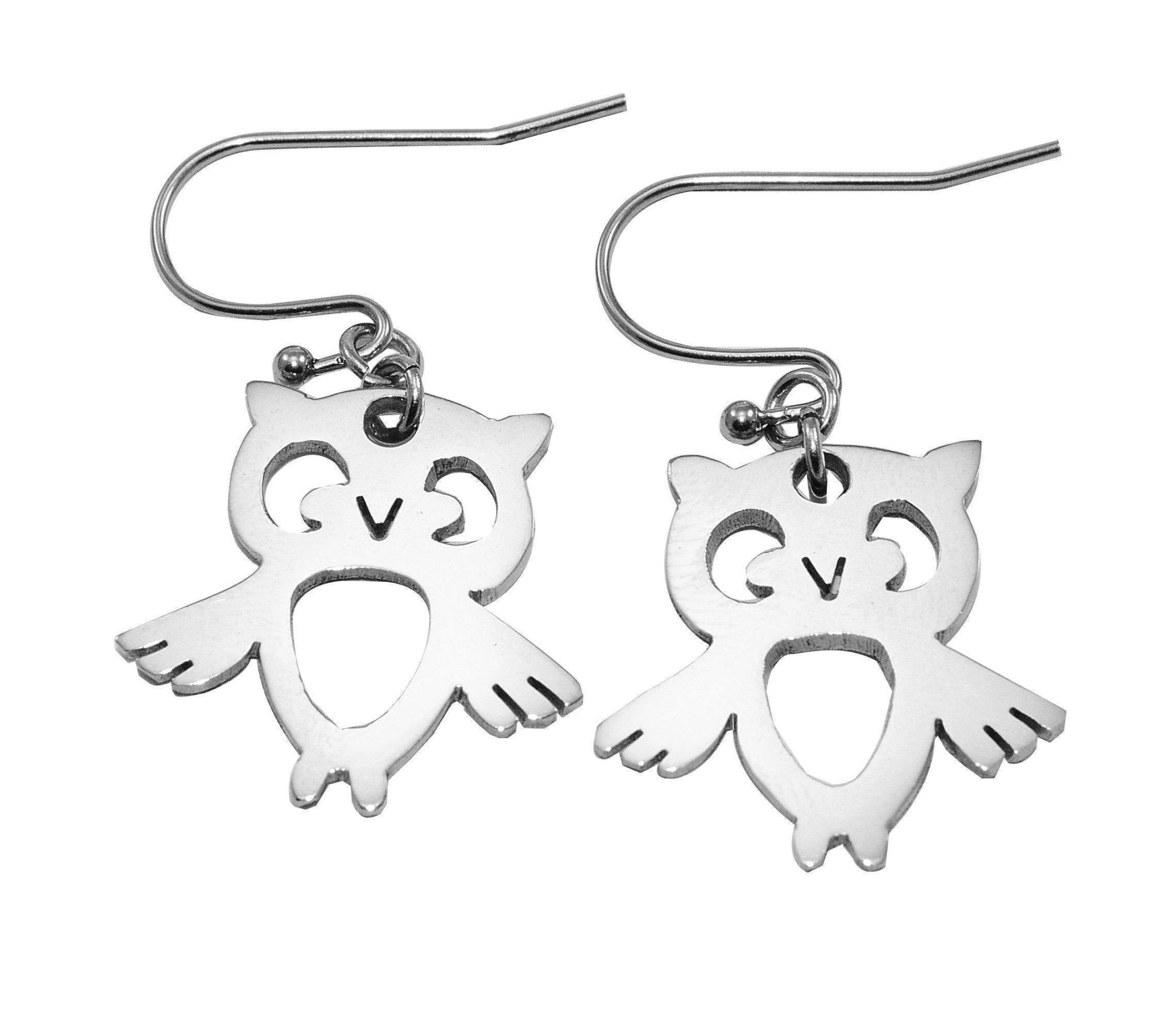 Owl Earrings - Earrings by Belle Fever