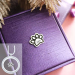 Paw Print Charm for Dream Locket - Floating Dream Lockets by Belle Fever